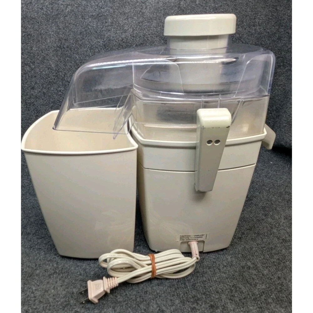 Vintage Juiceman Trillium Health Products Juicer Tested Working Juice Extractor